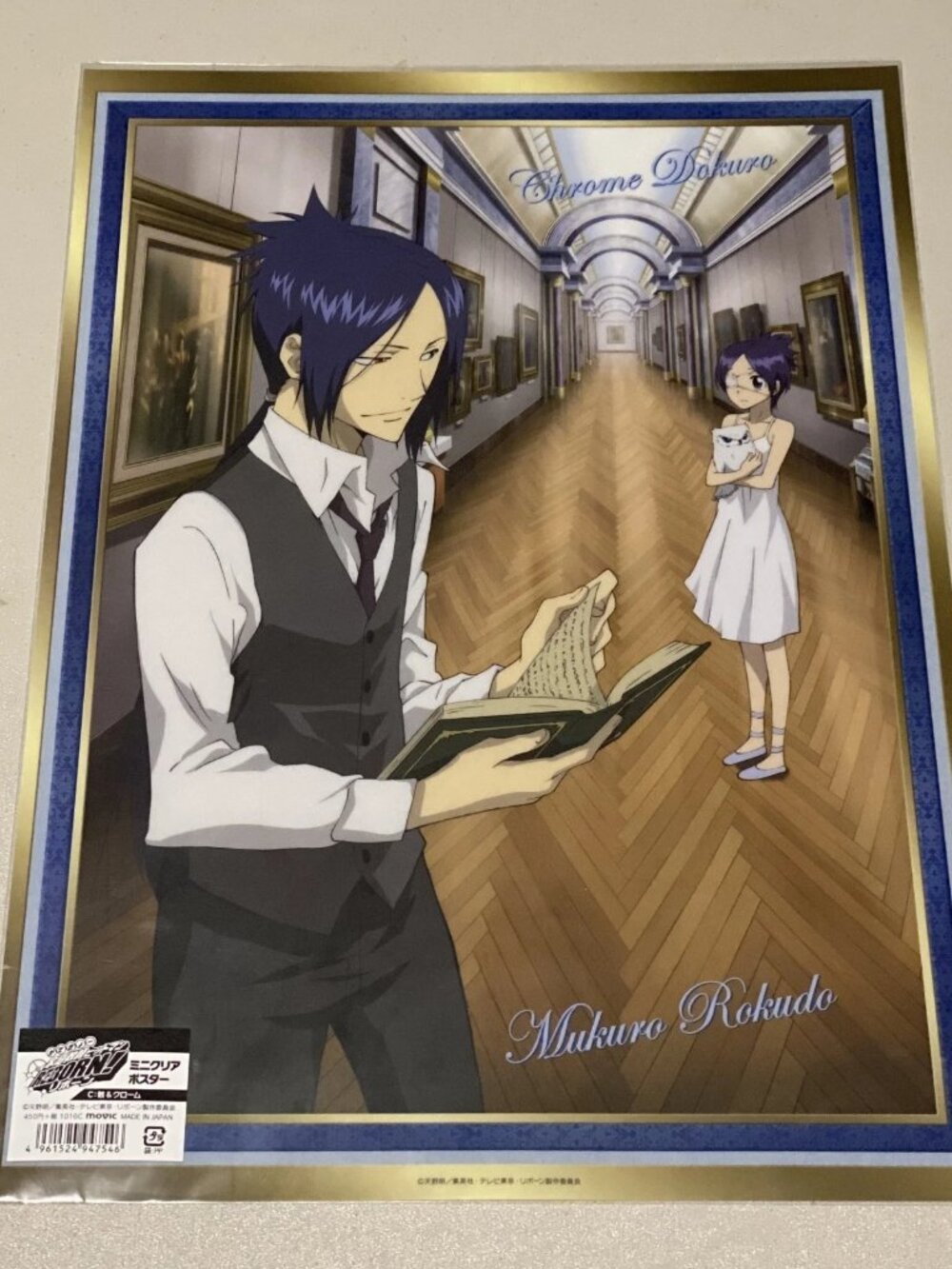 Katekyo Hitman Reborn Movic Chrome Dokuro & Mukuro Rokudo Anime Clear Poster
